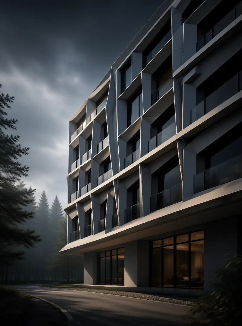 Modern Architectural Building
