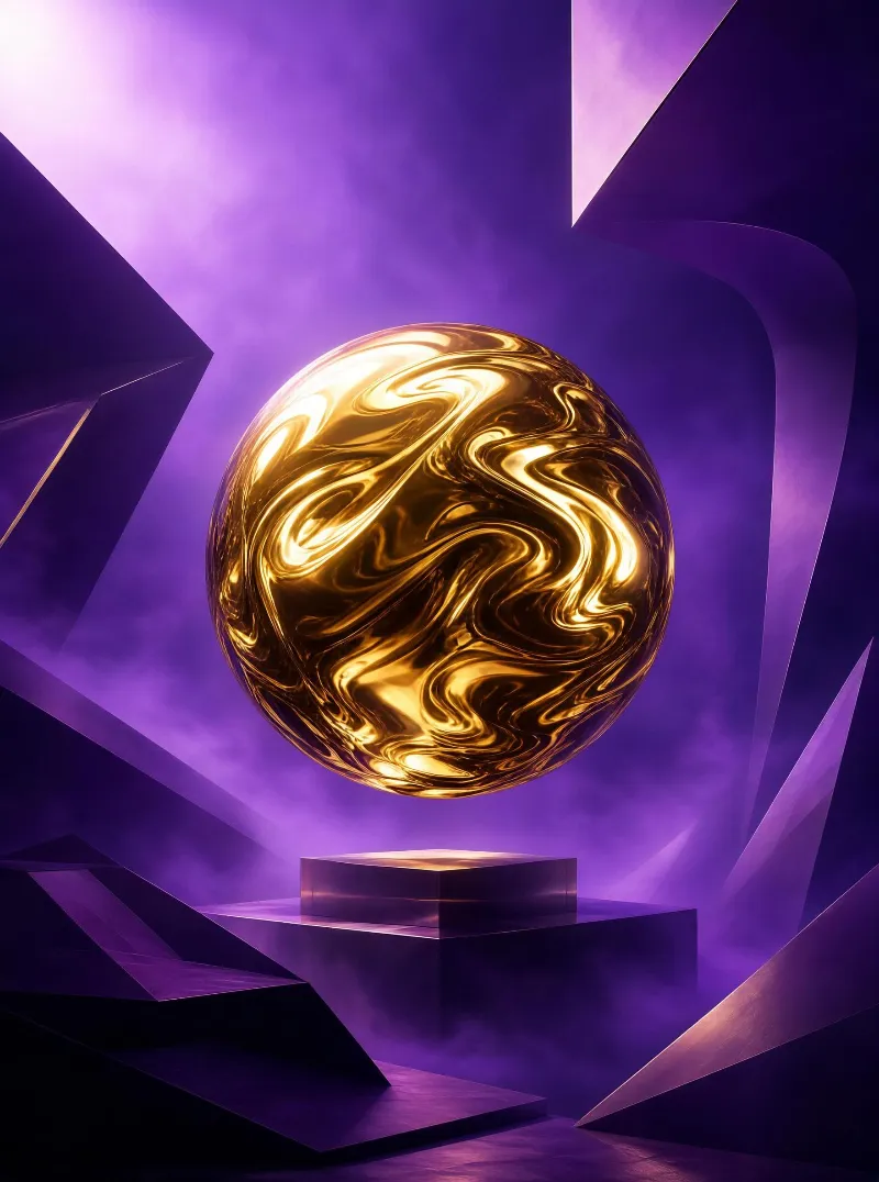 Floating Golden Orb