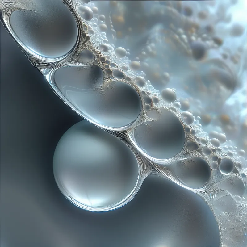 Interconnected Liquid Drops