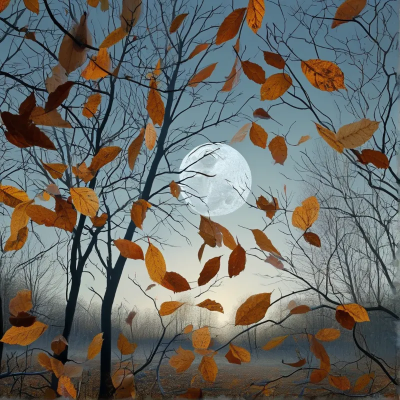 Autumn Moonlit Night