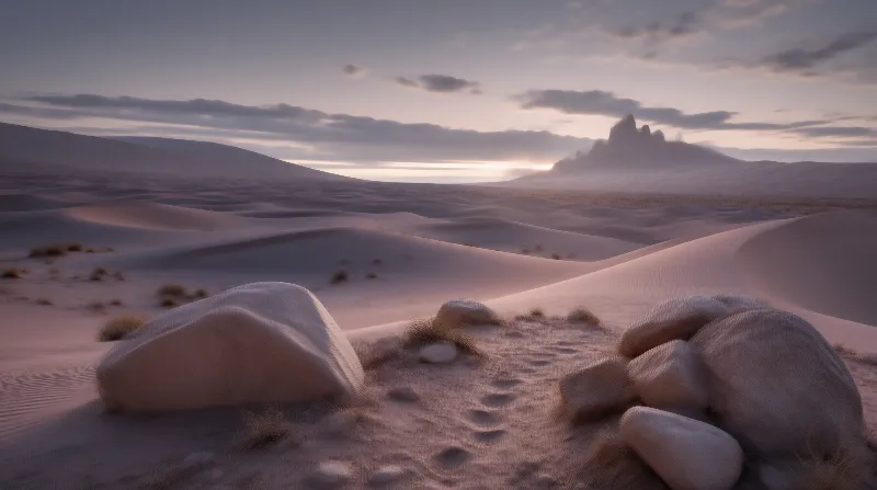 Serene Desert Landscape