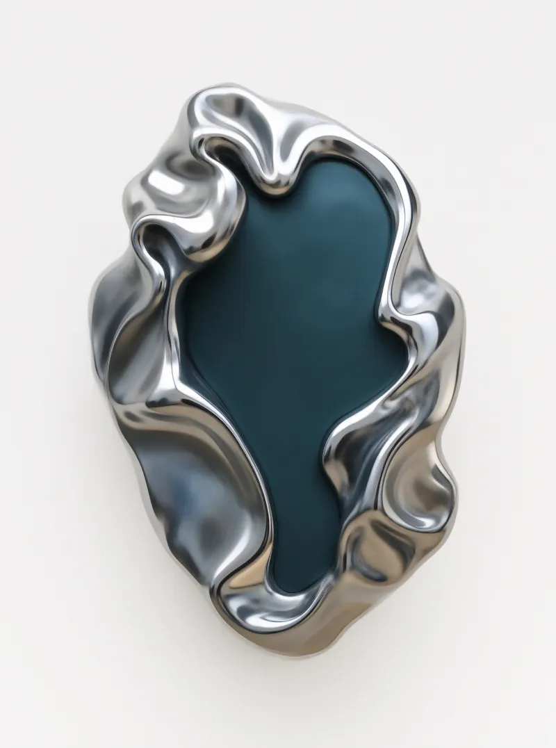 Metallic Abstract Object