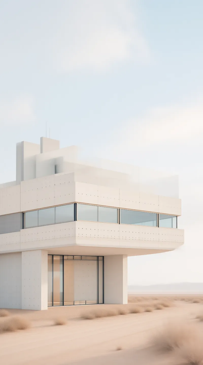 Minimalist Desert Villa