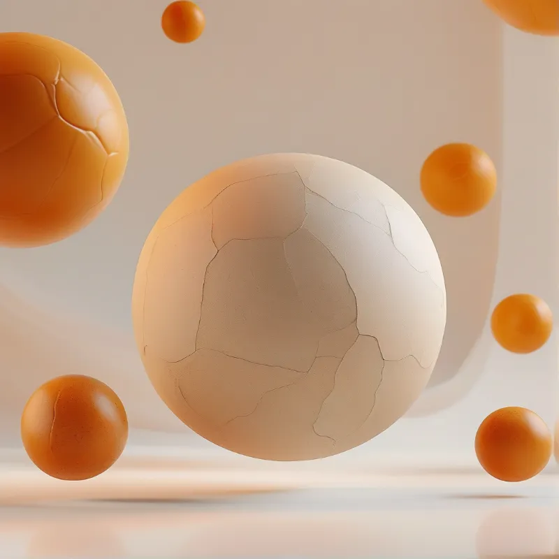 Abstract Floating Spheres