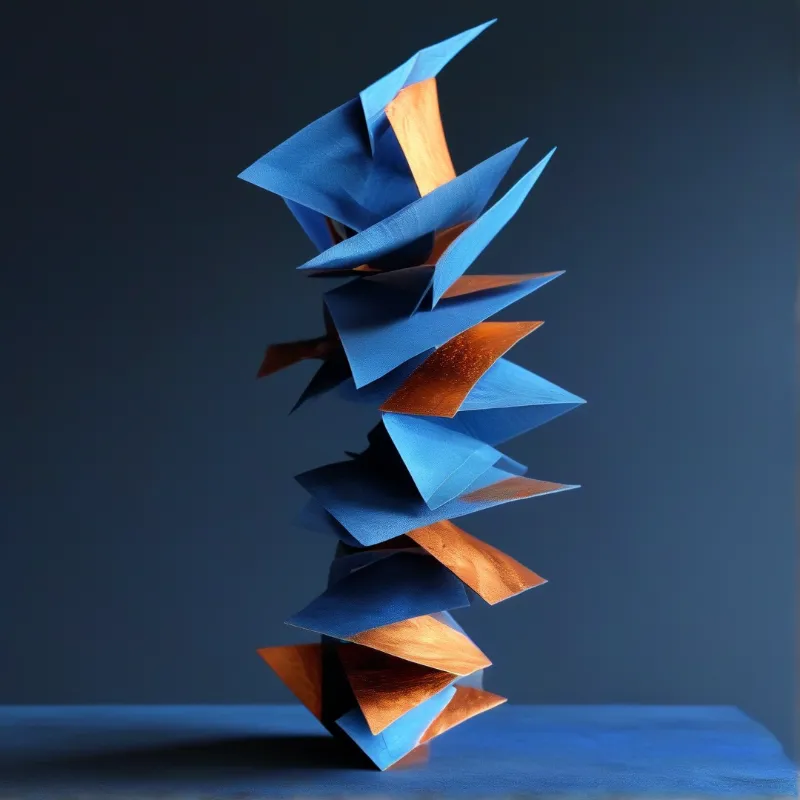 Spiral Paper Sculpture