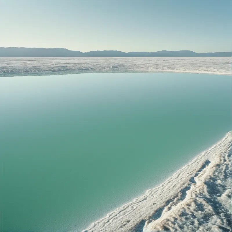 Salt Flat and Lake