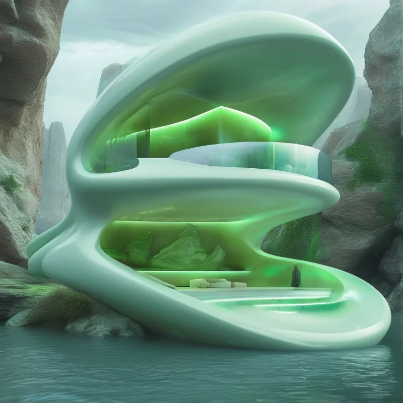 Futuristic Organic Structure