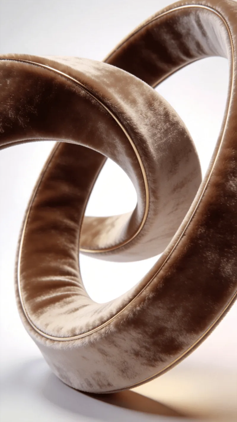 Velvet Mobius Strip