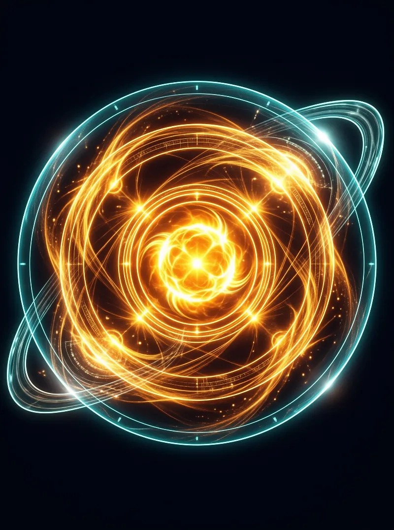 Glowing Sci-Fi Energy Orb