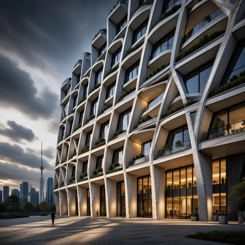 Parametric Facade in the City