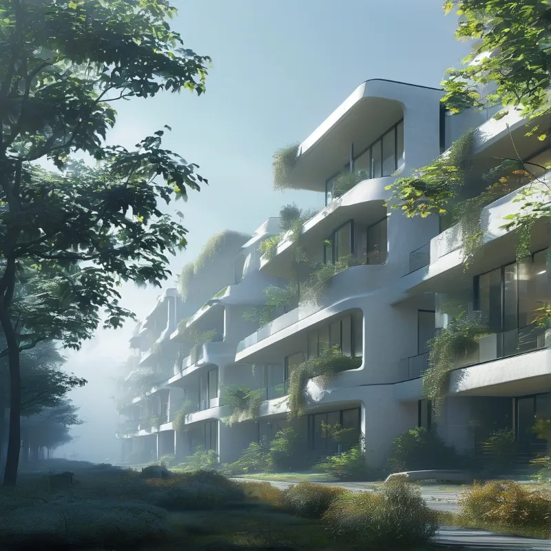 Biophilic Architecture in Mist