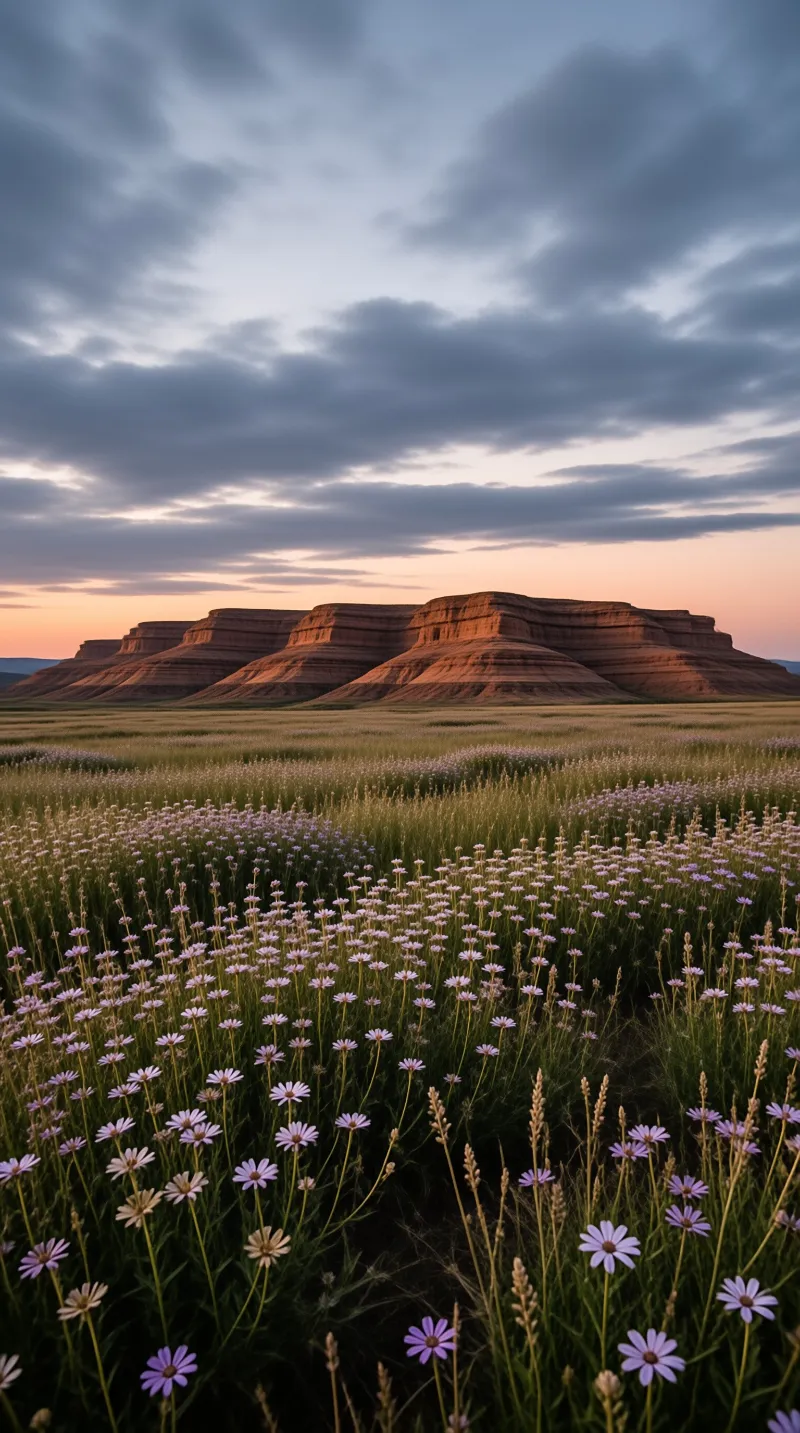 Wildflowers and Mesas