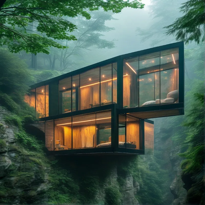 Modern Cliffside Villa