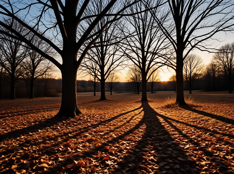 Golden Hour Shadows