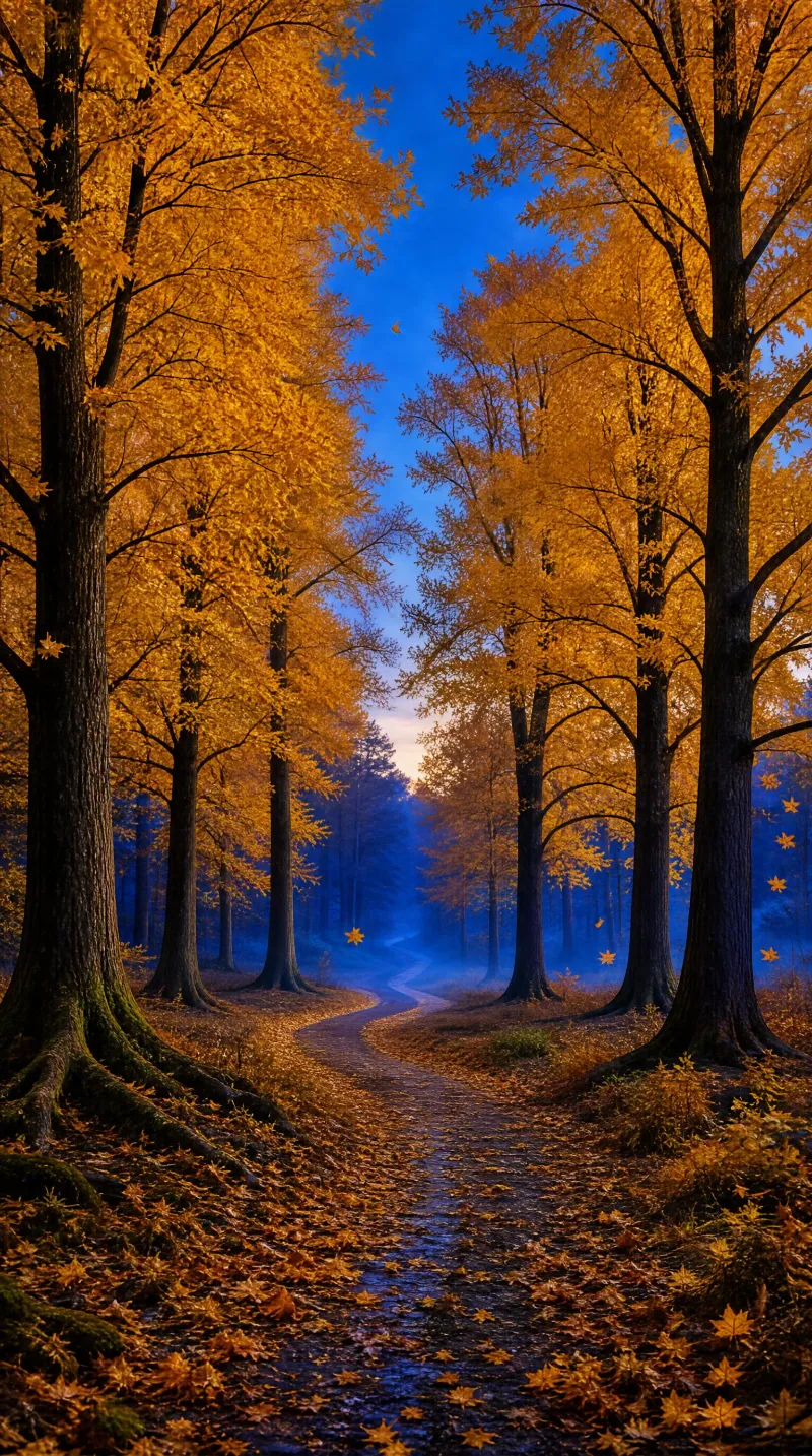 Autumn Forest Path