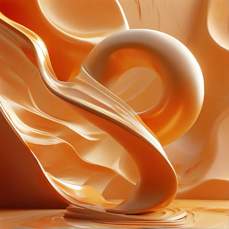 Abstract Fluid Sculpture