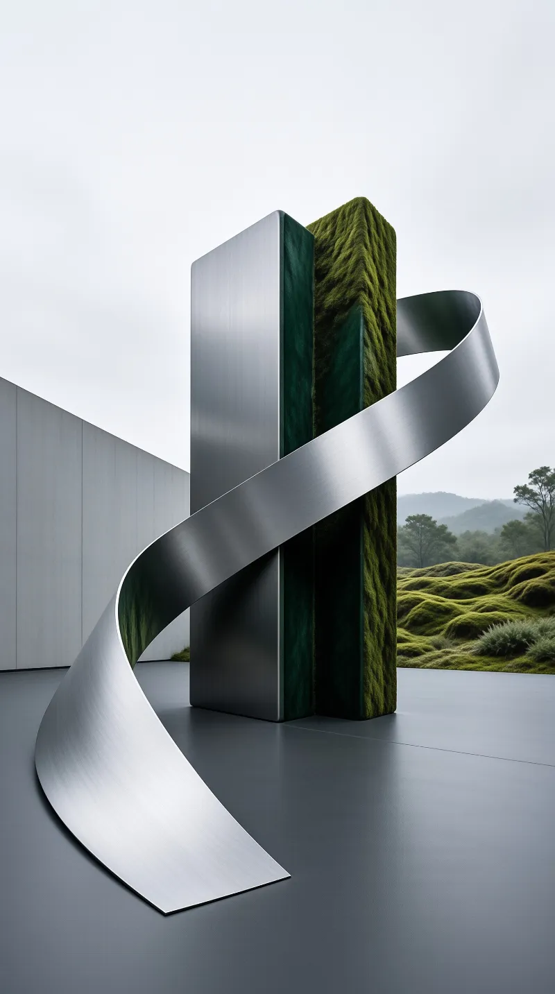 Abstract Sculpture in Nature