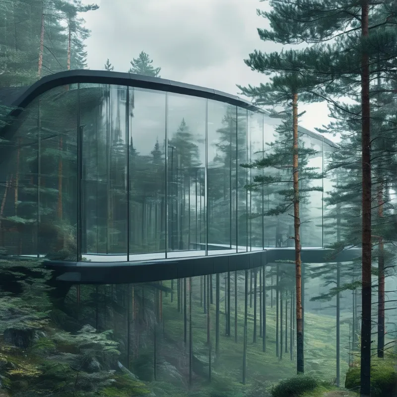 Misty Glass Pavilion