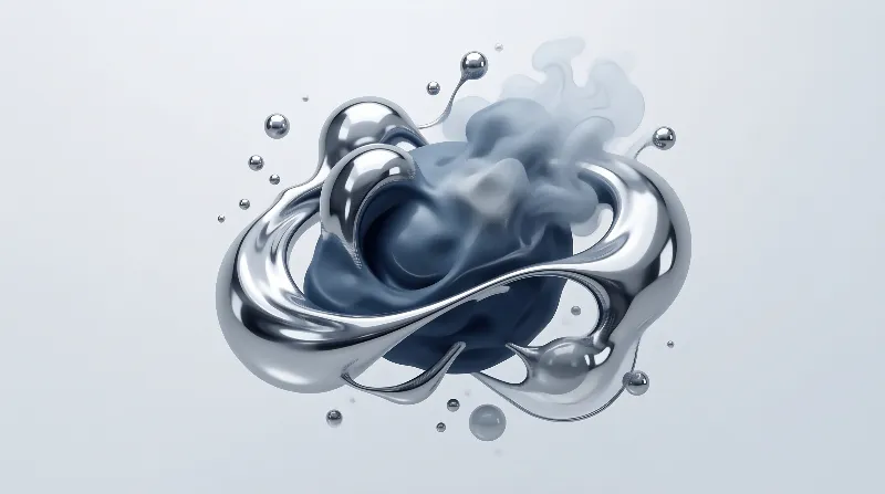 Liquid Metal Abstract