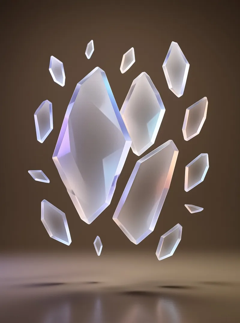 Floating Crystal Shards