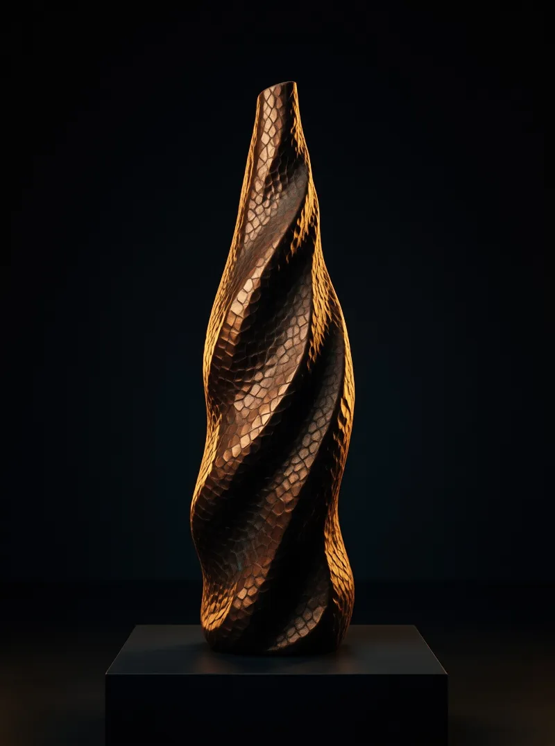 Twisted Metal Sculpture
