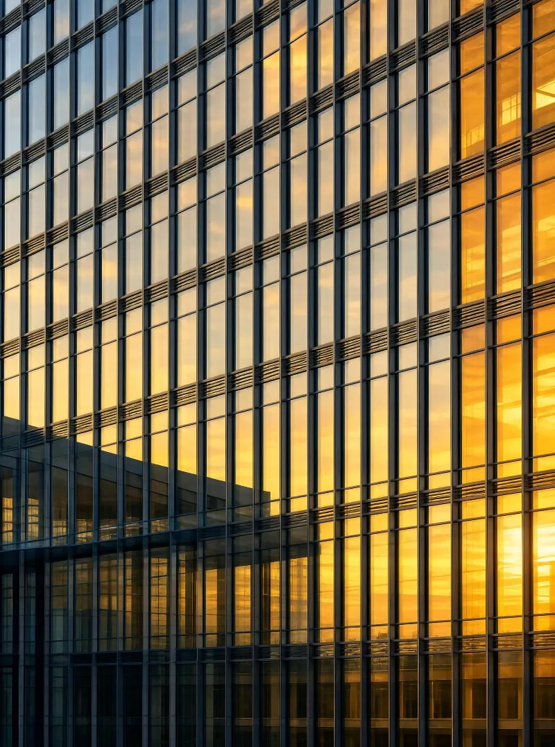 Modern Glass Facade