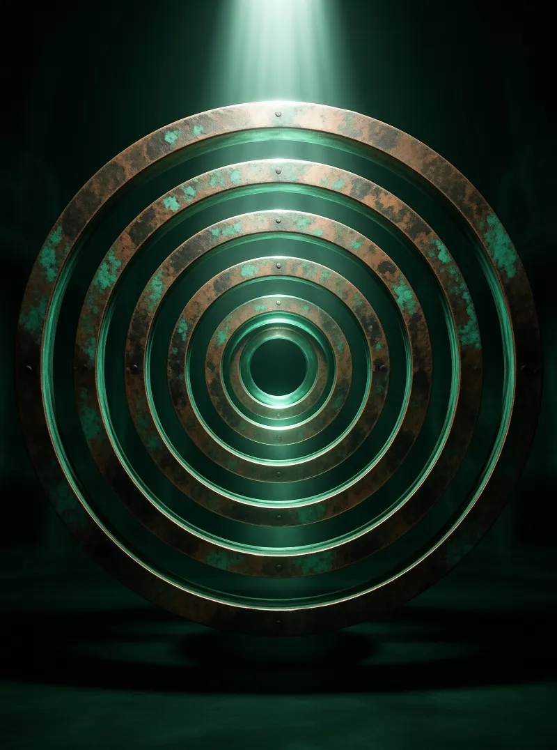 Circular Metallic Vault