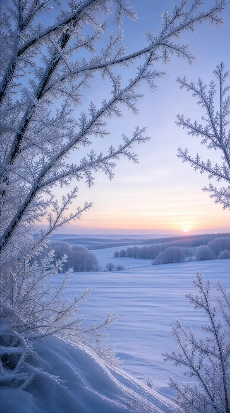 Winter Snowy Landscape