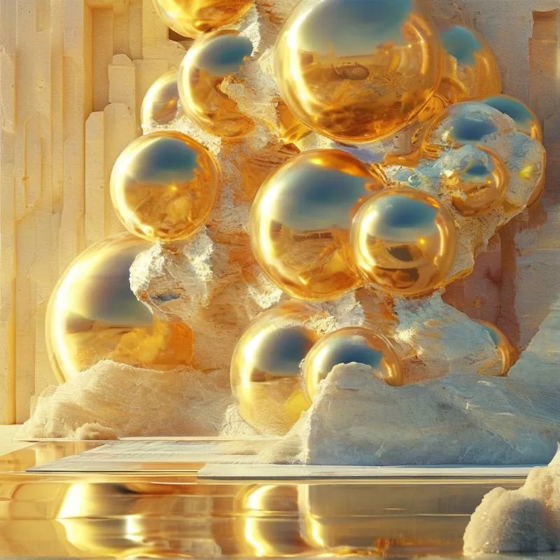 Golden Spheres Cluster