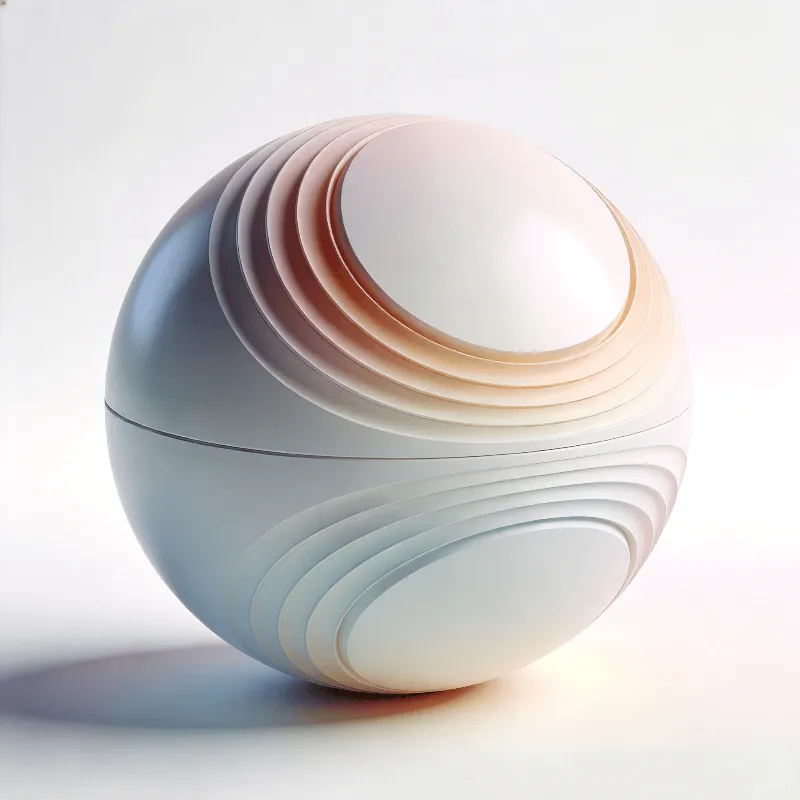 Elegant Geometric Sphere