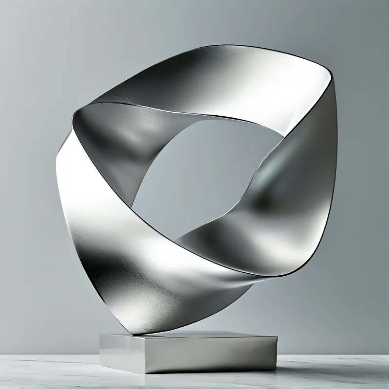 Abstract Metal Sculpture