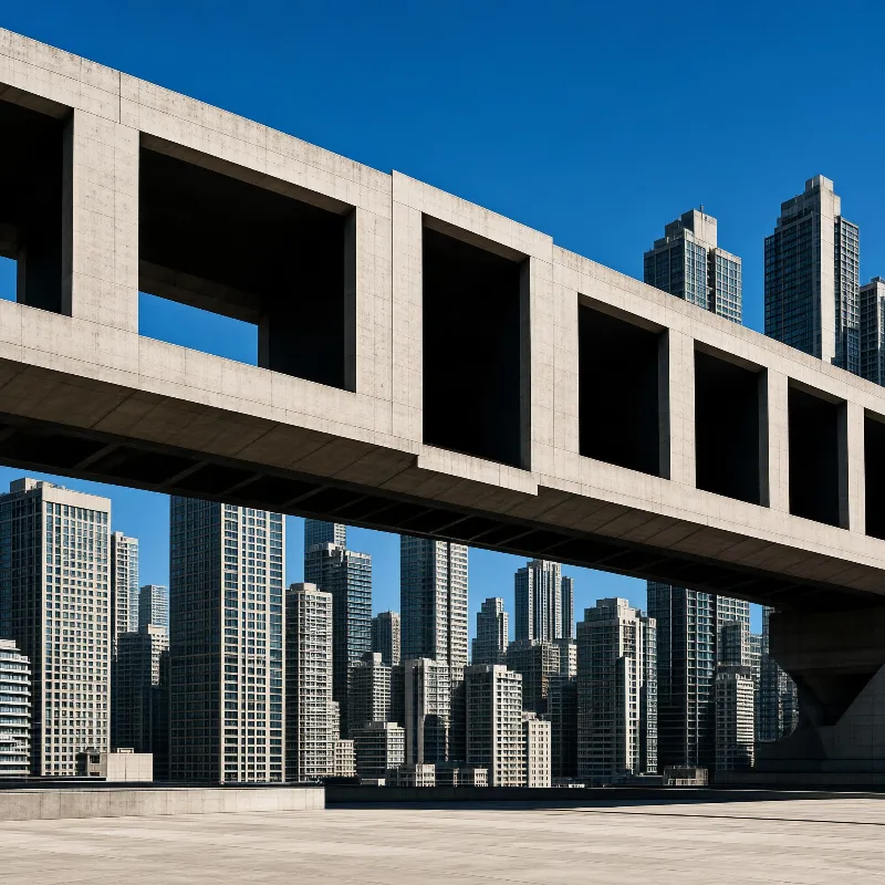 Urban Concrete Overpass