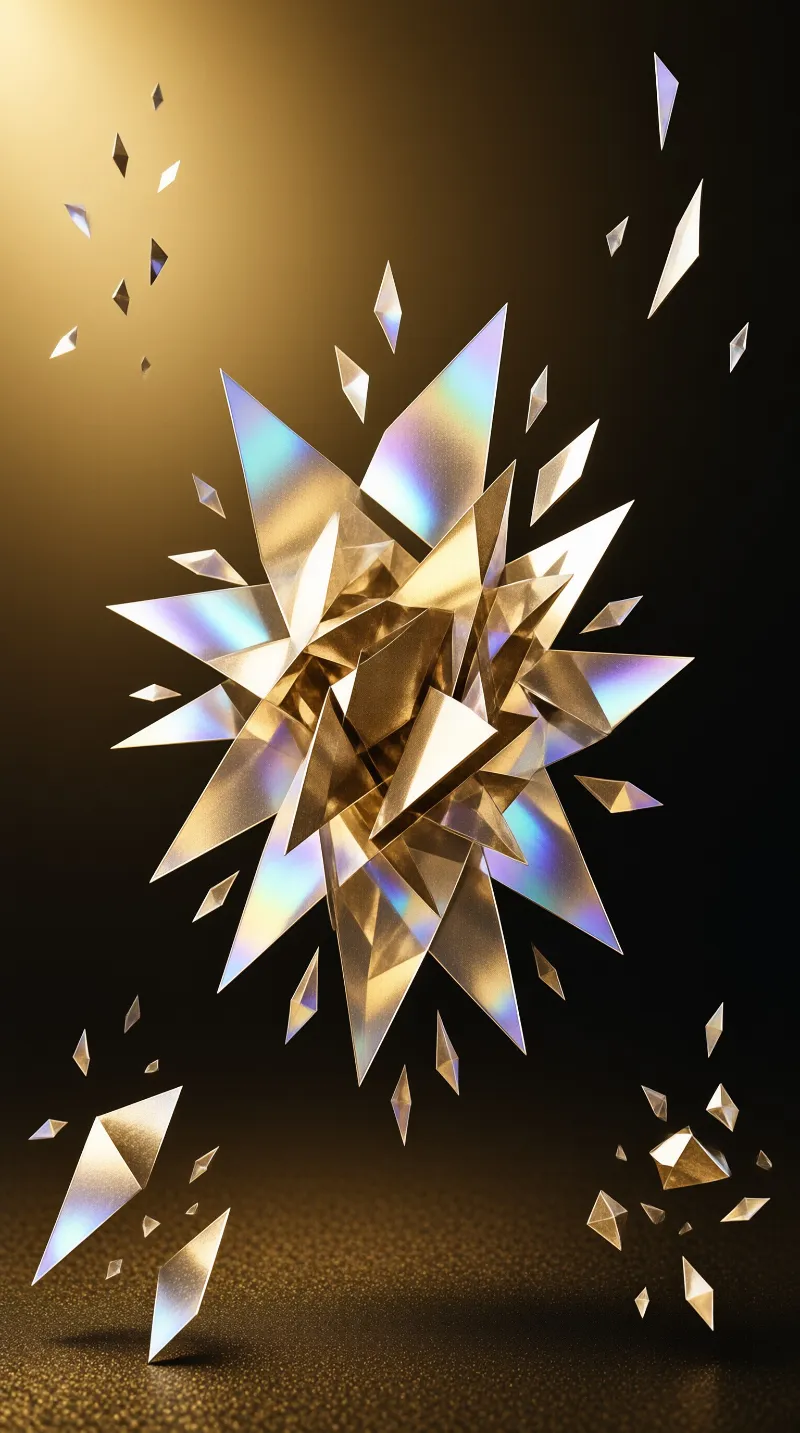 Golden Geometric Explosion