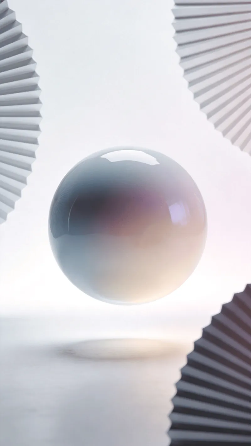 Dreamlike, Elegant Floating Orb