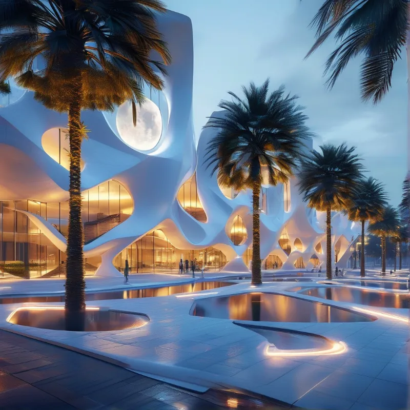 Futuristic Tropical Complex