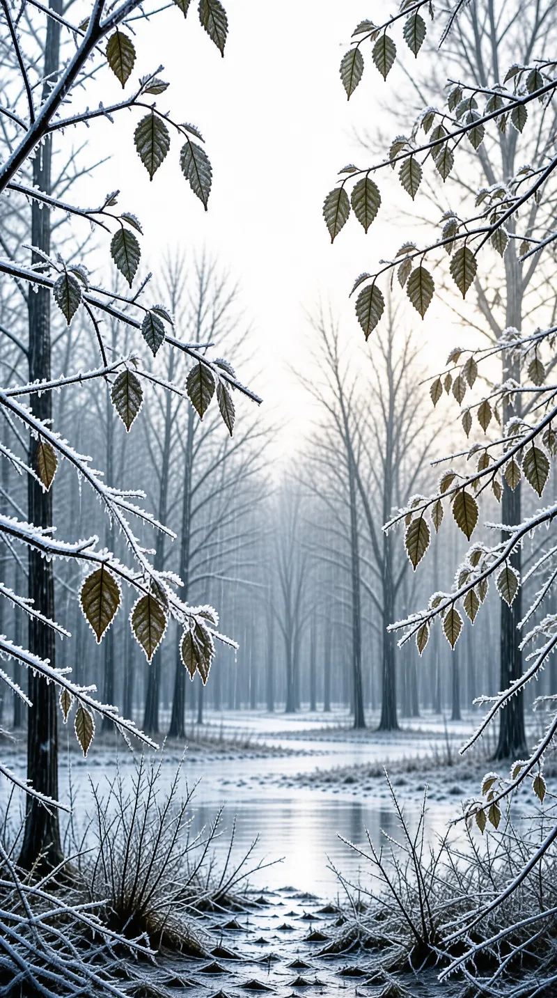 Silent Winter Woods
