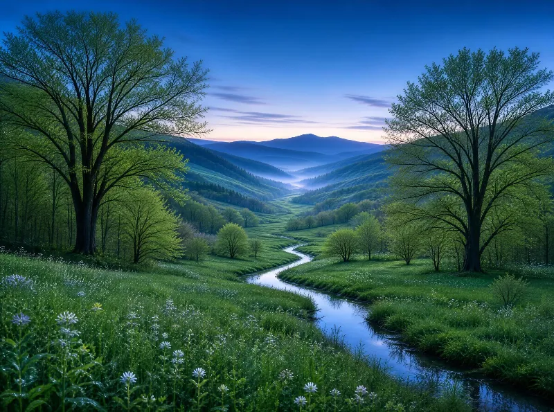 Twilight Valley Stream