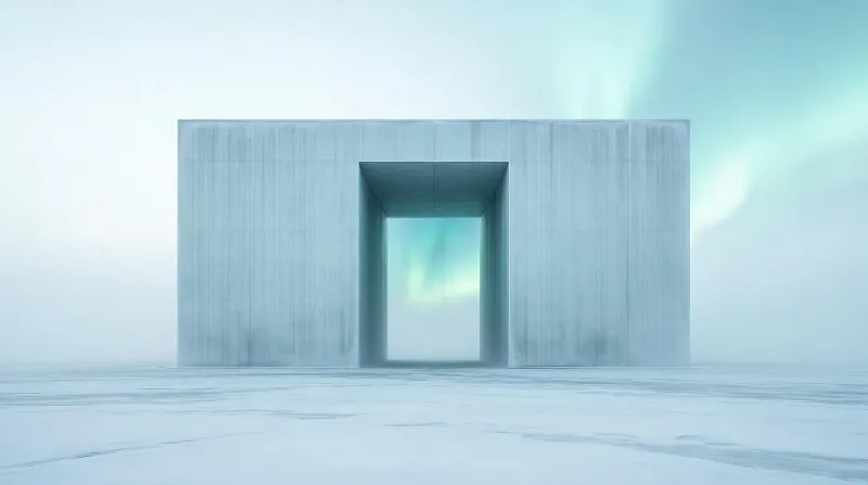 Minimalist Concrete Structure