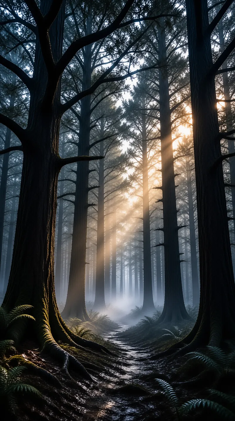 Mystical Forest Light