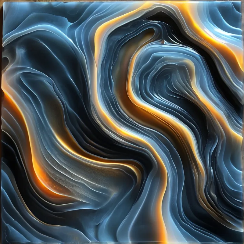 Fluid Marbling Art