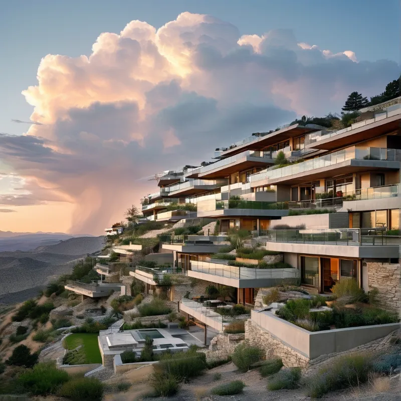 Luxury Hillside Sunset Estate