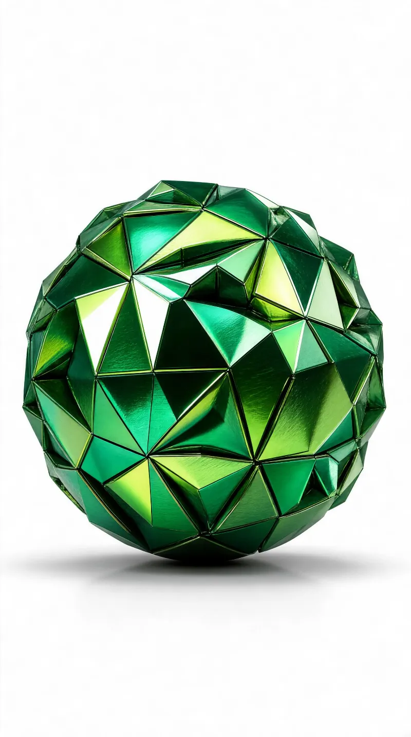 Green Geodesic Sphere
