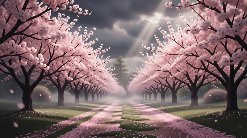 Cherry Blossom Alley