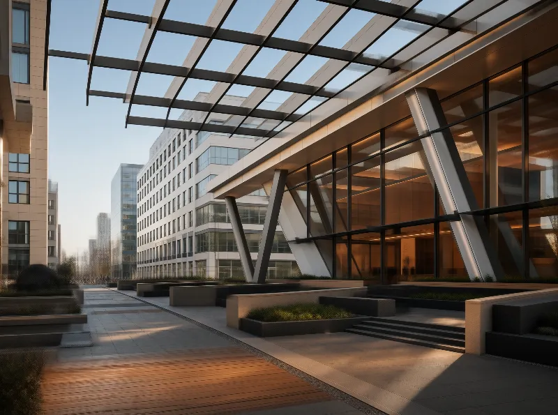 Contemporary Office Exterior