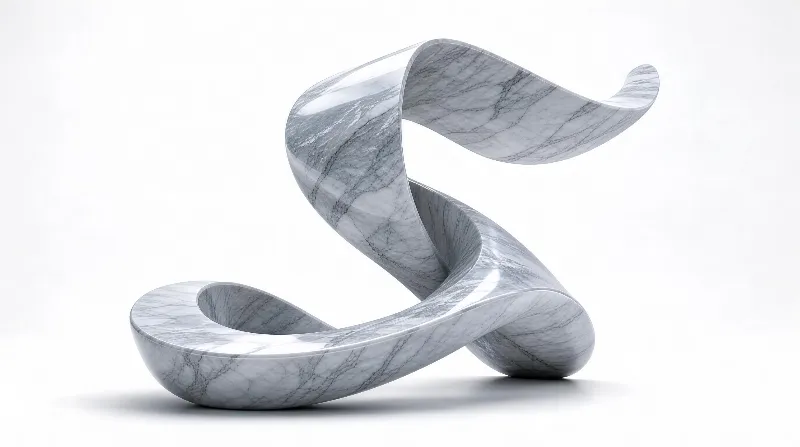 Twisted Marble Ribbon