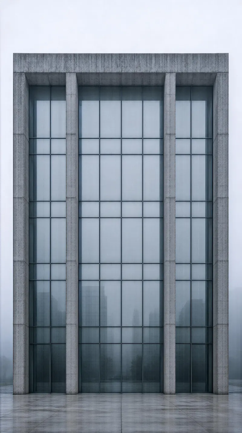 Minimalist Concrete Facade