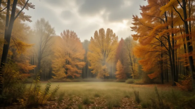 Autumn Forest Mist