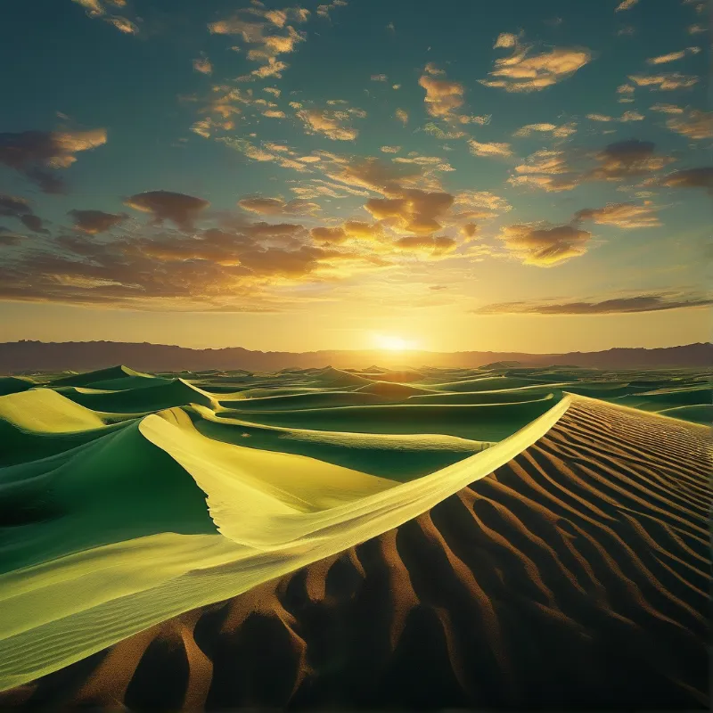 Desert Sunset Dunes