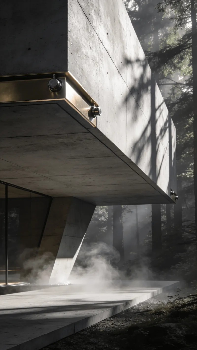 Terminal with Floating Cantilever — Misty Forest