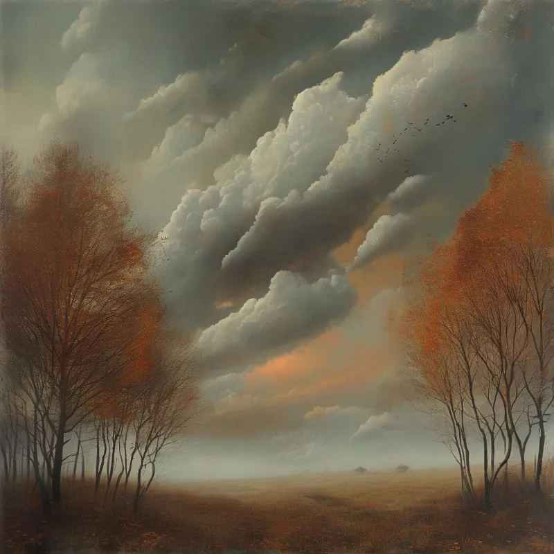 Dramatic Autumn Landscape